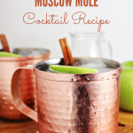 Spiced Apple Moscow Mule Cocktail Recipe