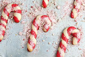 Christmas Candy Cane Cookies Recipe - Home Cooking Memories