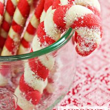 Christmas Candy Cane Cookies Recipe - Home Cooking Memories