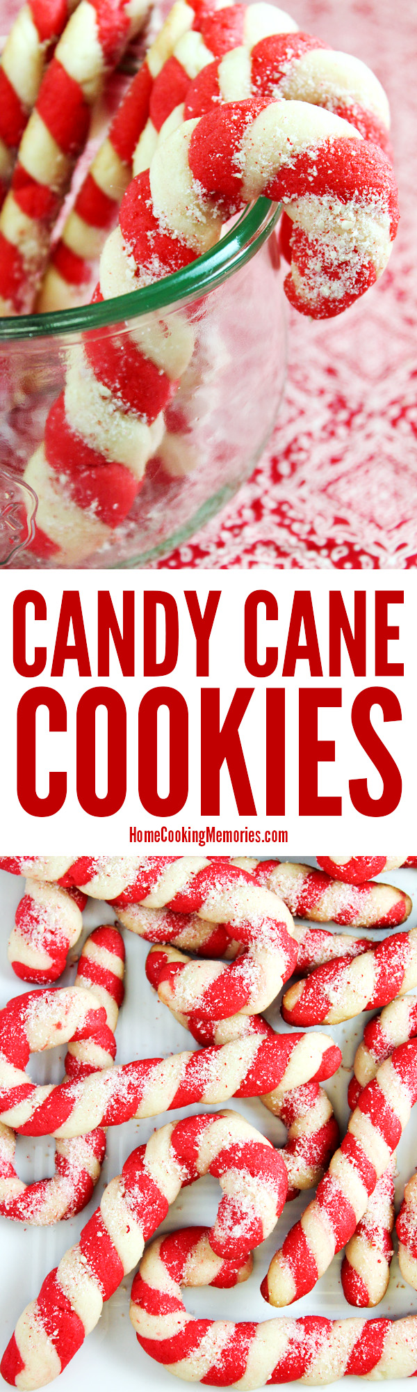 Christmas Candy Cane Cookies Recipe - Home Cooking Memories