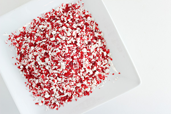 Crushed Candy Canes for Peppermint & Whipped Vodka Hot Chocolate with Whipped Vodka Recipe