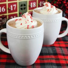 Peppermint & Whipped Vodka Hot Chocolate Recipe - Home Cooking Memories