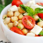 Easy Caprese Chickpea Salad Recipe