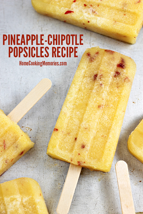 Easy Pineapple Chipotle Popsicles Recipe