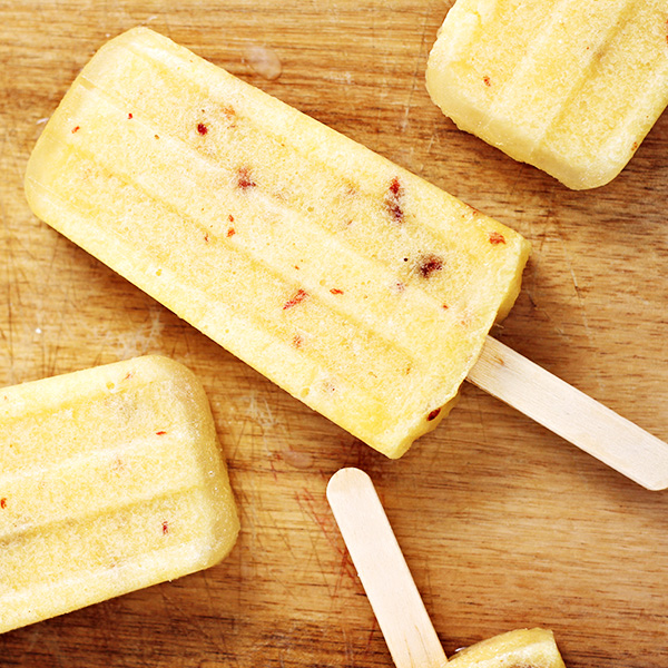 Easy Pineapple Chipotle Popsicles Recipe