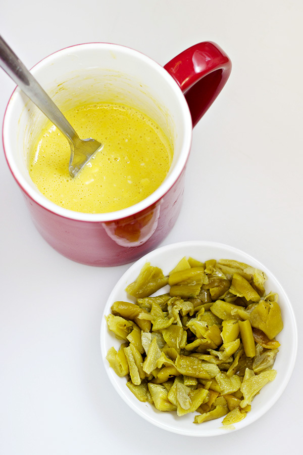Chile Relleno Casserole in a Mug Recipe
