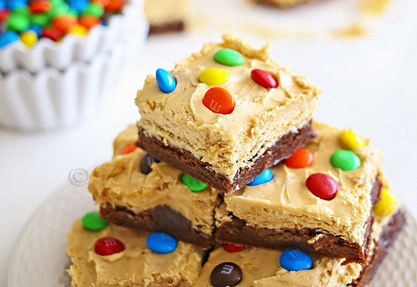 Peanut Butter Whip Brownies by Kleinworth & Co