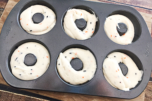 Baked Halloween Cake Mix Donuts Recipe