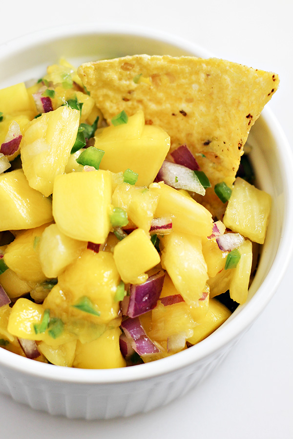 Pineapple Mango Fruit Salsa Recipe