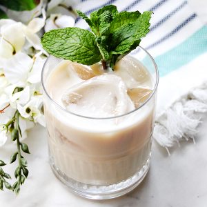 Iced Mint Irish Coffee Cocktail Recipe