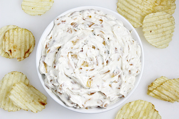 Caramelized Onion-Beer Dip Recipe