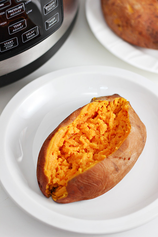 Chorizo and Kale Stuffed Sweet Potatoes Recipe with Crock-Pot Pressure Cooker