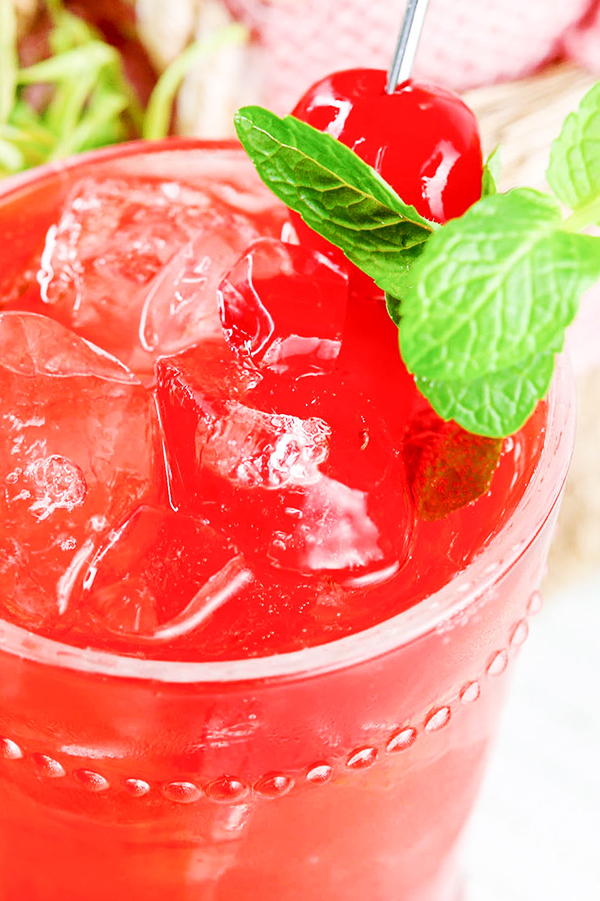 Cherry Shirley Temple Mocktail Recipe