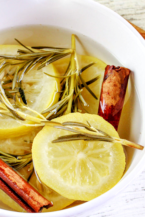 Lemon and Rosemary Stovetop Potpourri Recipe