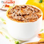 Microwave Nutella Pumpkin Mug Cake Recipe
