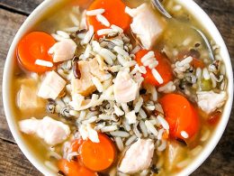 Easy Chicken and Wild Rice Soup - unOriginal Mom