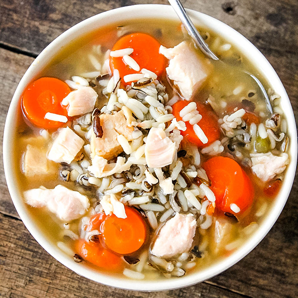 Easy Chicken and Wild Rice Soup Recipe