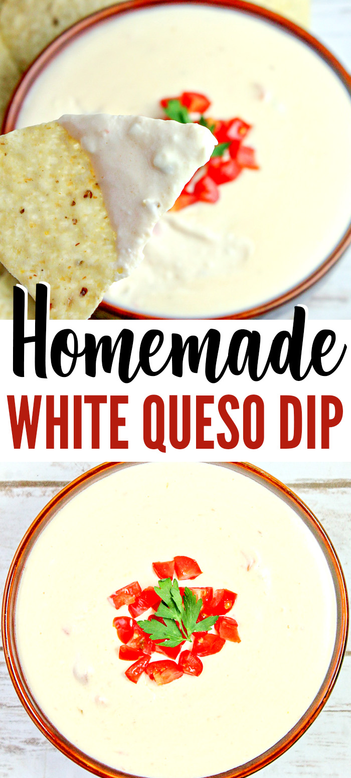 Homemade White Queso Dip