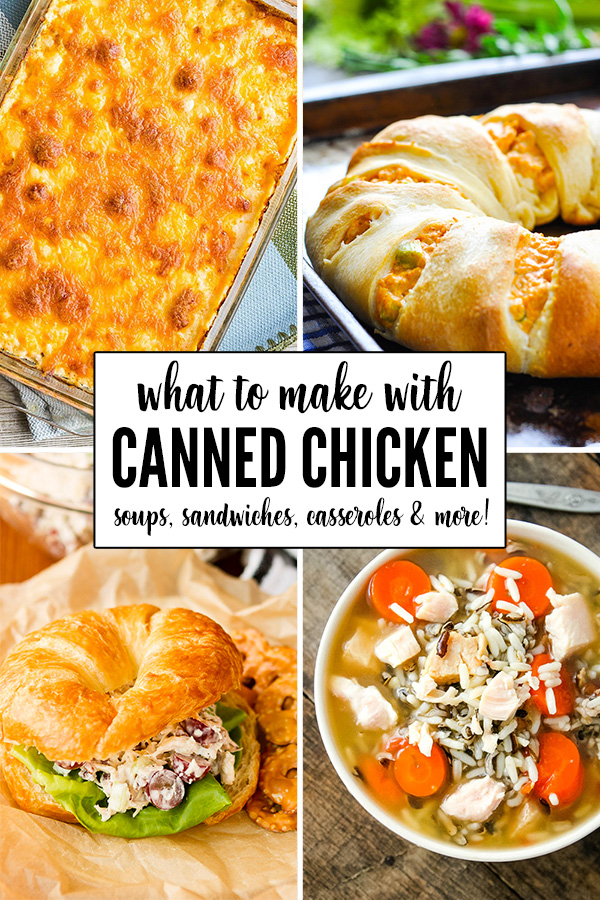 Canned Chicken Breast Recipes 600 1 