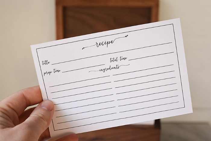 25 Free Printable Recipe Cards - Home Cooking Memories