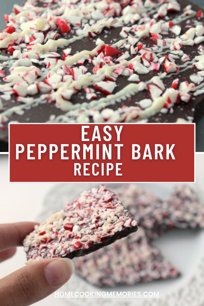 This holiday season, you and your family can make this super easy Peppermint Bark!