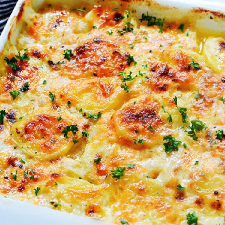 The Easiest Scalloped Potatoes