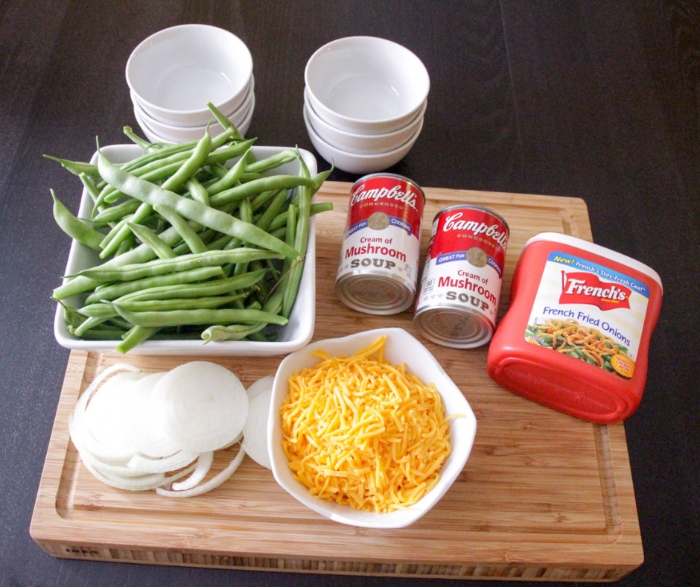 This Green Bean Casserole recipe has simply ingredients and is fast to make!