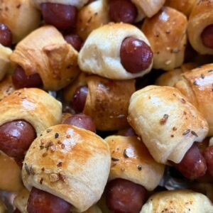 Check out our recipe for Mini Pigs in Blanket!