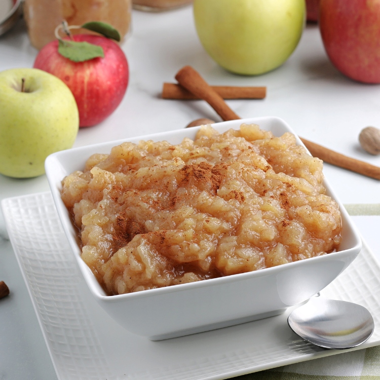 Check out our recipe for Easy Homemade Applesauce!