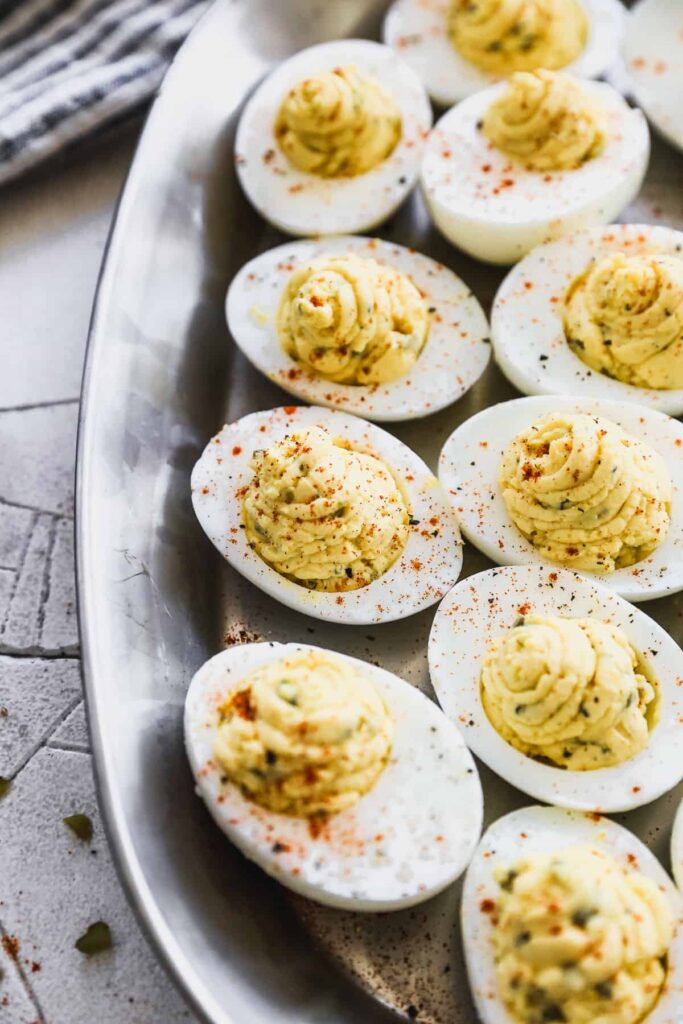 A recipe for Deviled Eggs from Tastes Better From Scratch.