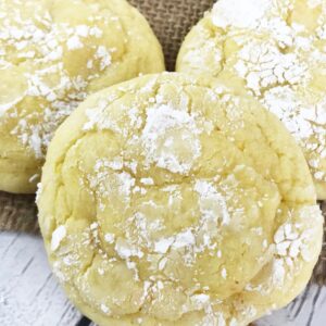 Lemon Crinkle Cookies are a sweet and tangy treat that will be a hit with your family!