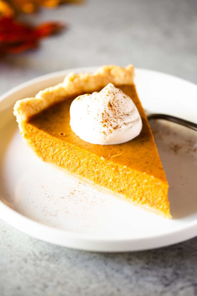 Check out the recipe for Easy Pumpkin Pie from Tastes Better From Scratch.