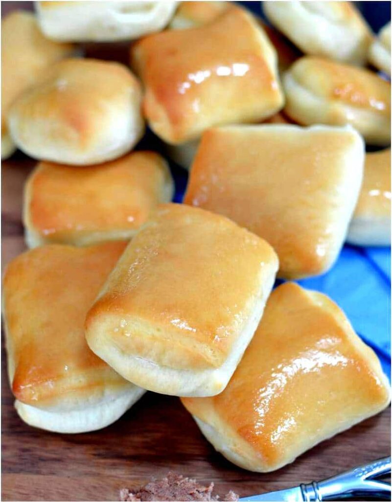 A recipe for Texas Roadhouse Rolls from The Cozy Cook.