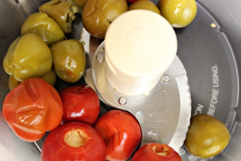 How To Chop Bell Peppers In Food Processor 